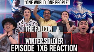 FALCON AND THE WINTER SOLDIER 1X6 REACTION  Ep 6 “One World One People ” MaJeliv REVIEW  Sam [upl. by Yenhpad]