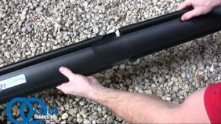 Install Lawn Edging  Join Black Jack  Overlap Method [upl. by Analrahc]