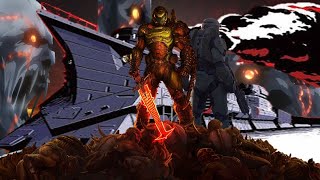 Doom Slayer x Jefe Maestro en Koutetsujou no Kabaneri Cap 3 [upl. by Amrac]