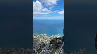 Table Top Mountain in Cape Town are categorized as one of the new 7 wonders of the world 🤯⛰️ [upl. by Goodhen]