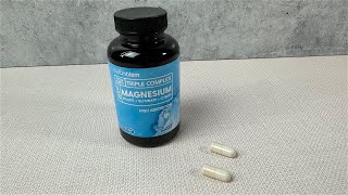 My Review of the BioEmblem Triple Magnesium Complex Capsules [upl. by Ahseenak275]