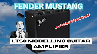 FENDER MUSTANG LT50 MODELLING GUITAR AMPLIFIER [upl. by Torto544]