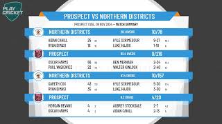 Prospect v Northern Districts Day 2 [upl. by Daht]