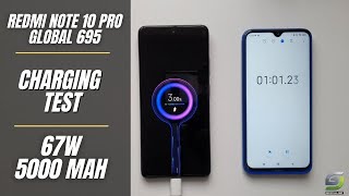 Redmi Note 11 Pro 5G Battery Charging test Global Version Snapdragon 695  67W fast charger 5000 mAh [upl. by Nyrem67]