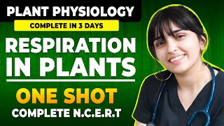 Respiration In Plants in One Shot Class 11 NCERT  NEET 2024 [upl. by Ahsirtak]