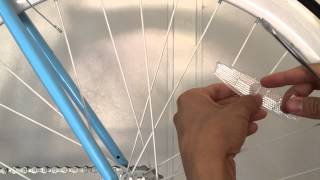 How to attach your spoke reflector [upl. by Renie690]