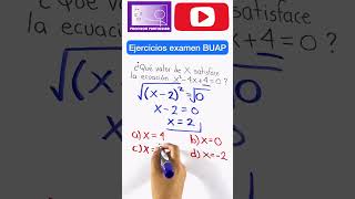 🔵Ejercicios examen buap [upl. by Desdemona]