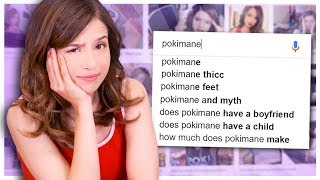 How Much Does Pokimane Make I Google Myself [upl. by Allesor]