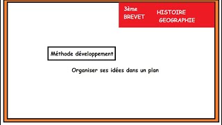 3ème BREVET Les différents types de plan [upl. by Kirimia]