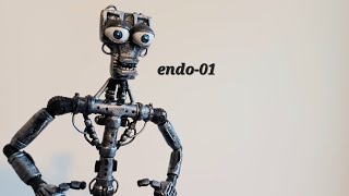 custom endo01 action figure review remake [upl. by Airretal]