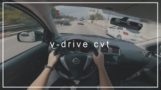 NISSAN VDRIVE 16 CVT 2021  POV [upl. by Haldi2]