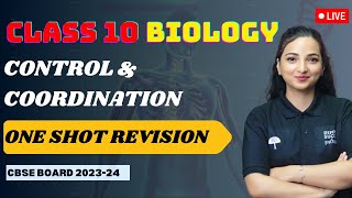 Control and Coordination Class 10 Biology  One Shot Revision  CBSE 202324  By Vibhuti Mam [upl. by Richlad]