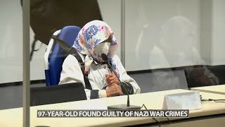 97yearold woman in Germany found guilty of Nazi war crimes [upl. by Partan]