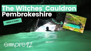 Witches Cauldron Collapsed Cave  One of the best things to do in Pembrokeshire [upl. by Doughman]