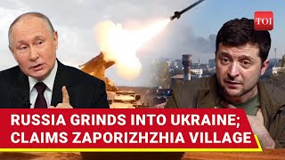 Putin’s Men ‘Capture’ Key Village In Zaporizhzhia Lauds Gains As Ukraine Suffers Troop Shortfall [upl. by Rediah]