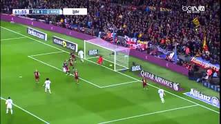 Benzema Incredible Bicycle Kick Goal Vs Barcelona 11 El Clasico 020416 [upl. by Ellehc893]