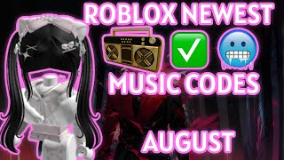 Roblox Music CodesIDs August 2024 WORKING ROBLOX ID [upl. by Einnoj]