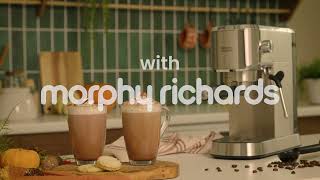 Crafting the Perfect Autumn Mocha with a Morphy Richards Espresso Coffee Machine morphyrichards [upl. by Vil35]