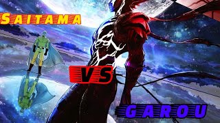 Saitama VS Garou manga FULL FIGHT [upl. by Animrelliug]