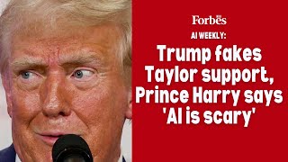 AI news Trump fakes Taylor Swift support Prince Harry calls AI scary [upl. by Buckler]