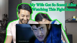 Pokiri Movie Fight Scene Reaction By Lovely Couple  Puri Jagannadh  Mahesh Babu  ILeana DCruz [upl. by Ameluz]