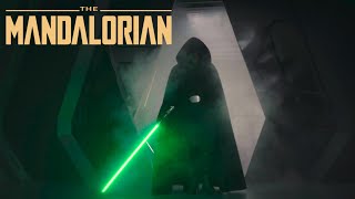 Luke Skywalker Saves Star Wars 4K HDR  The Mandalorian [upl. by Ynelram80]