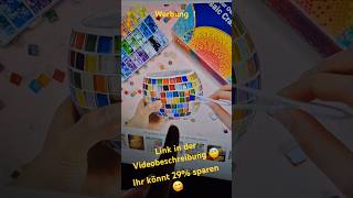 Glasmosaik Kerzenhalter Kinder Basteln Kreativ Amazon Angebote sparen mosaik Kinder basteln [upl. by Wilfrid]