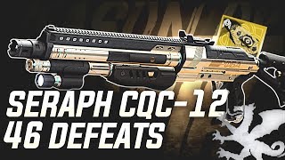 Seraph CQC12 with VORPAL Makes SUPERS Run Away  46 Defeats [upl. by Filmore]