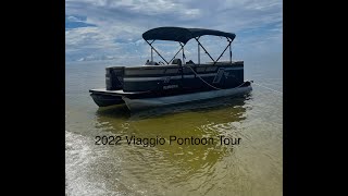 2022 Viaggio Saltwater Pontoon Tour by Sandbarz Boat Rentals [upl. by Aikmat110]