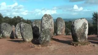 Travel memories Cromlech de los Almendres Alentejo Portugal [upl. by Nehgem]