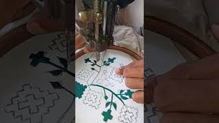 Flowers Embroidery Tutorial  Rizwan Ali Tv [upl. by Gresham]