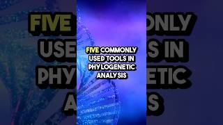 Five commonly used tools in phylogenetic analysis [upl. by Nepean]