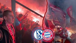 DER BAYERN BLOCK BRENNT🔥  FC Schalke 04 vs FC Bayern München  Memphiz [upl. by Norred968]