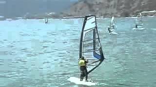 Windsurfen am Gardasee Torbole [upl. by Nytsirc]