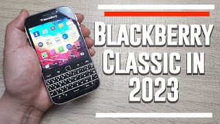 Blackberry Classic in 2023  Does it still work [upl. by Trout]