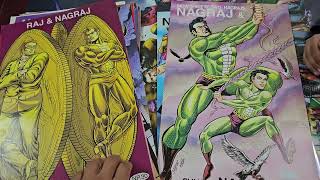 ARRANGING RAJ COMICS NAGRAJ POSTERS INDIANCOMICBOOKS RARECOMICS RARECOMICBOOKS HINDICOMICS [upl. by Yahs442]