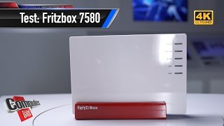 AVM FritzBox 7580 FritzBox mit neuer WLANTechnik im Test [upl. by Ayanahs]