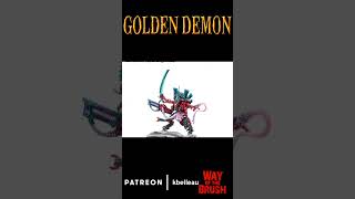 Golden Demon 2023 at AdeptiCon – The Winners Revealed shorts [upl. by Elleinaj]