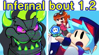 Friday Night Funkin VS Bowser  INFERNAL BOUT V12  MAR10 Day FNF Mod Super Mario Bros Wonder [upl. by Niuqaoj713]