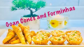 GOAN FISH CONES RECIPE  GOAN FORMINHAS RECIPE GOAN FORMINHAS FILLING  GOAN FISH CONES FILLING [upl. by Dlarej636]