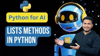 Lists Methods in Python  Python for AI 25 [upl. by Terza]