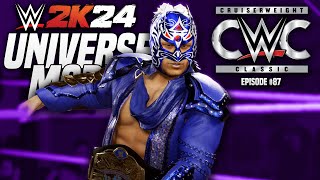 Cruiserweight Classic  Week 7  WWE 2K24 Universe Mode  Episode 87 [upl. by Akeenahs]