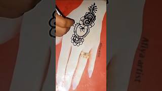 EASY MEHNDI DESIGNS FOR BEGINNERSshortviralshort [upl. by Douville]