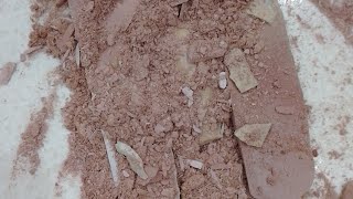 Red and Grey shaded shale stone  cleaning satisfying [upl. by Dranik109]