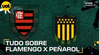 PEÑAROL X FLAMENGO ONDE ASSISTIR TRANSMISSÃO AO VIVO E HORÁRIO PELA LIBERTADORES [upl. by Lessig]