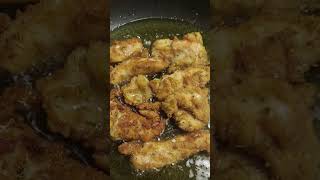 Homemade Fried Chicken Tenders cooking chicken fyp foodiecook mmmmm [upl. by Luella944]