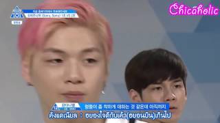 THAISUB PRODUCE 101 season2 Ep 4 Sorry Sorry team 2 cut 23 จงฮยอนลีดเดอร์แห่งชาติ [upl. by Nerreg]