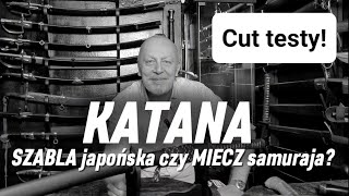 Żmudzki na OSTRO KATANA Szabla japońska czy Miecz samuraja Cuttesty szabla vs katana vs miecz [upl. by Elorac483]