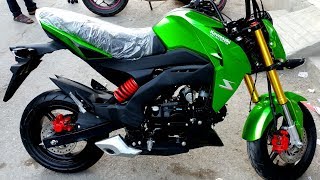 KAWASAKI IN PAKISTAN 150cc MINI REPLICA PRICE IN PAKISTAN FULL REVIEW amp TOP SPEED TEST ON PK BIKES [upl. by Montgomery]