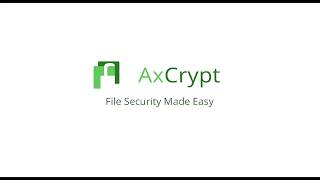 AxCrypt Key Sharing [upl. by Hunter]